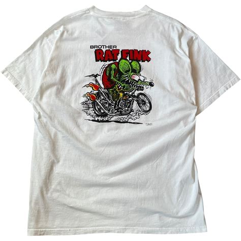〜00s RAT FINK "BROTKER RAT FINK" T-shirt | What’z up
