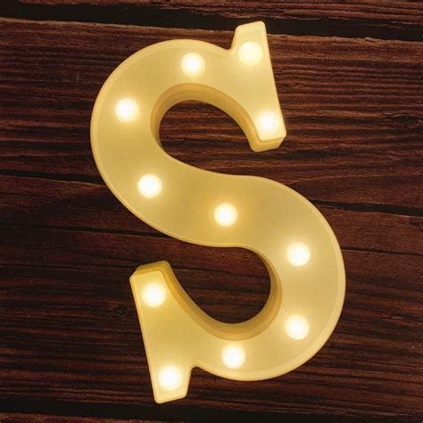Buy MIRADH LED Marquee Letter Lights Sign; Light Up Alphabet Letters ...