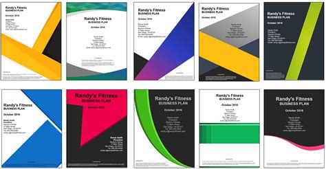 Business Plan Cover Page. Examples 的图像结果