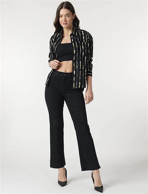 Buy Pure Cotton Printed Spread Collar Shirt at Marks & Spencer