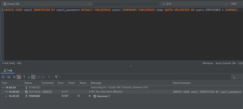 Image result for How to Create ACC On Oracle Database