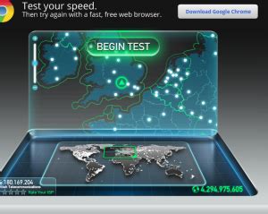 ISP Speed Test 的图像结果