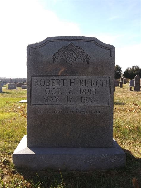 Robert Henry “Bob” Burch (1883-1954) - Find a Grave Memorial