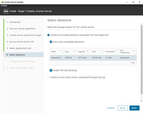 为ESXi 7.0安装vCenter Server管理程序 - 天雨的博客 - Masterain