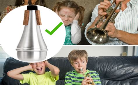 Amazon.com: Pumtus 2 Pack Trumpet Mute, Aluminum Practice Mute Silencer ...