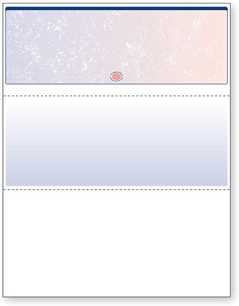 Buy DocuGard BlueRed Prismatic Top Check, 8.5 x 11 Inches, 24 lb, 500 ...