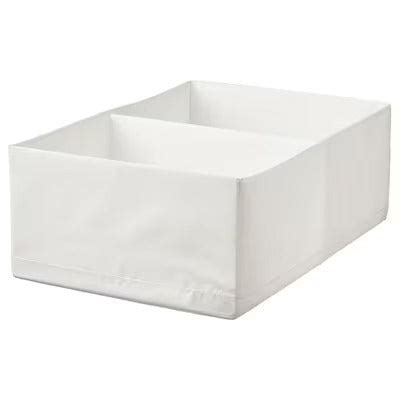 IKEA STUK Box with compartments, white | IKEA Clothes boxes | IKEA ...
