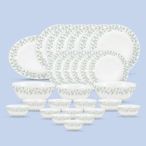 LAOPALA Pack of 28 Opalware Dinner Set Price in India - Buy LAOPALA ...