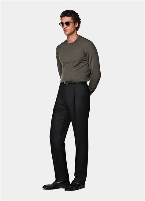 Men's Crewnecks & V-Necks - Wool & Cashmere Crewneck Sweaters ...