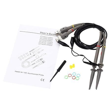 DSO Probe- P 6060 60MHZ X10 X1 Probe Oscilloscope Probe Kit ...