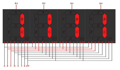 Image result for 7-Segment LED Numbers