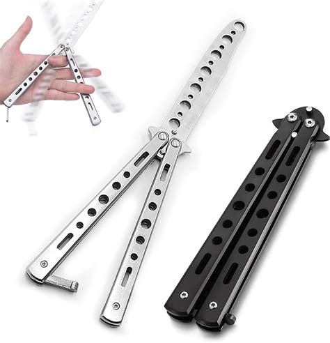 2Pcs Balisong, Butterfly Knife, Butterfly Knife Trainer, Balisong ...