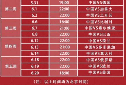 2021年5月31日中国女排世联赛直播详情（时间+赛程表+入口）_大河票务网