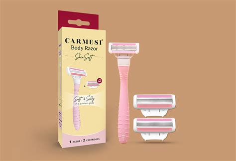 Carmesi Body Razor SkinSoft - Reusable - For Smooth & Painless Hair Re