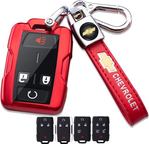 Buy Holust Smart Key Fob Cover Case Compatible with 2014-2018 Chevy ...
