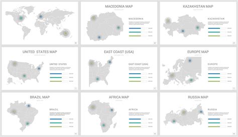 PowerPoint Map Template 的图像结果