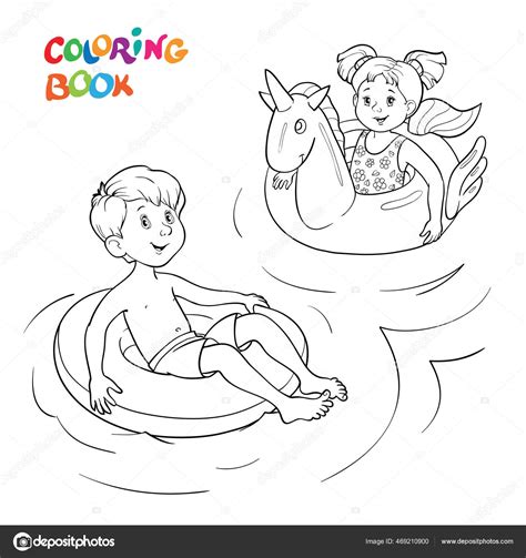 Swim Coloring 的图像结果