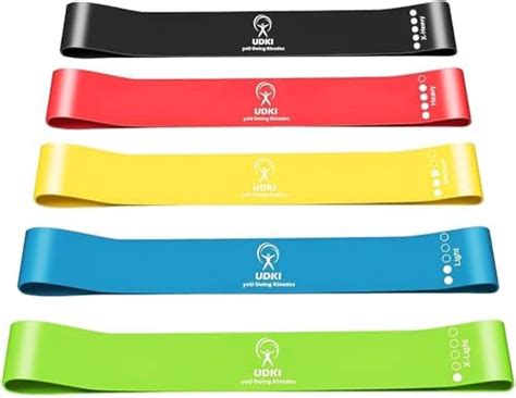 UDKI Resistance Loop Bands Booty Belt | Pack of 5 Progressive ...