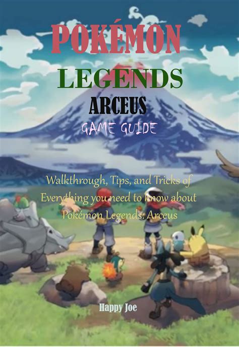 Buy POKÉMON LEGENDS: ARCEUS GAME GUIDE: Walkthrough, Tips, and Tricks ...