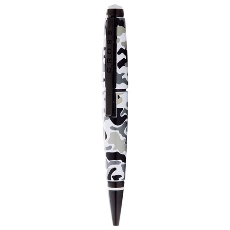 Cross Edge Grey Camo Roller Ball Pen AT0555-18