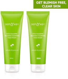 Dot & Key Cica 2% Salicylic Acid ,for Oily, Acne Prone Skin, With Green ...