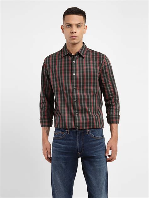 Men's Checked Slim Fit Shirt – Levis India Store