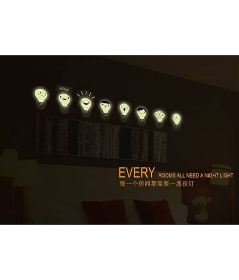 Jaamso Royals Radium Charming Moon & Stars Moon & Stars PVC Glow in the ...