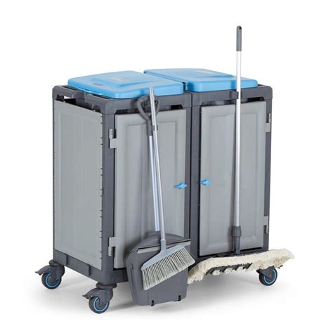 Fantom Procart 121 Waste Collection Trolley, 2 Compartment, 225 kg ...