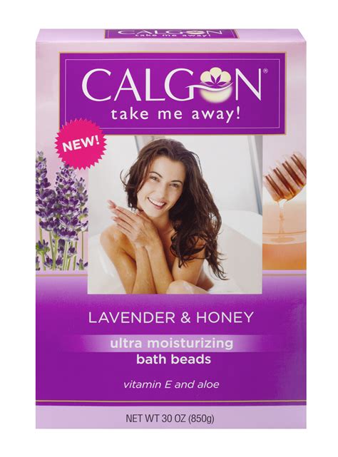 Calgon Take Me Away! Lavender Vanilla Ultra Moisturizing Bath Beads 30 Oz.