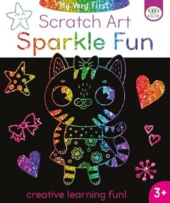 My Very First Scratch Art Pad: Sparkle Fun : Elizabeth, Golding: Amazon ...