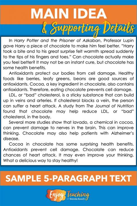 Image result for Supporting Details Examples