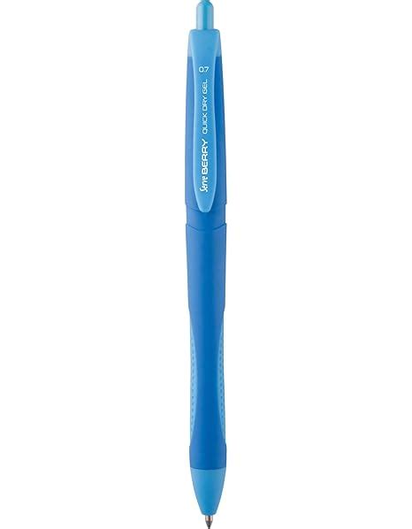 SERVE Berry Quick Dry Gel Pen 0.7mm (Blue) : Amazon.in: Office Products