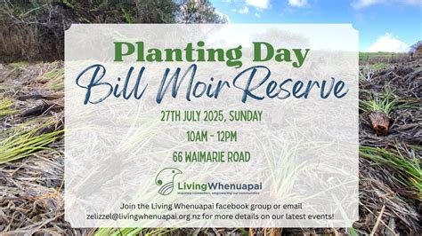 Bill Moir Reserve Planting Day, 66 Waimarie Rd, Whenuapai, Auckland ...