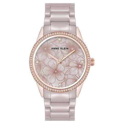 Buy Online Anne Klein Quartz Analog Grey Dial Grey Metal Strap Watch ...