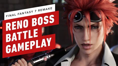 لنشاهد قتال أحد زعماء لعبة Final Fantasy 7 Remake