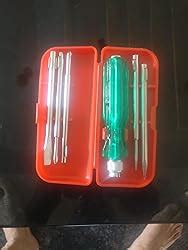 Visko Tools 101 Screwdriver Kit (Red, 6-Pieces) : Amazon.in: Home ...