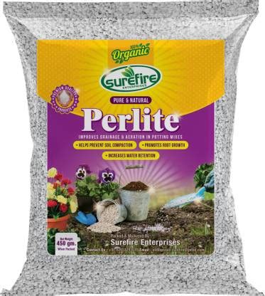 SUREFIRE ENTERPRISES Perlite for Plants 450gm/Perlite for Gardening ...