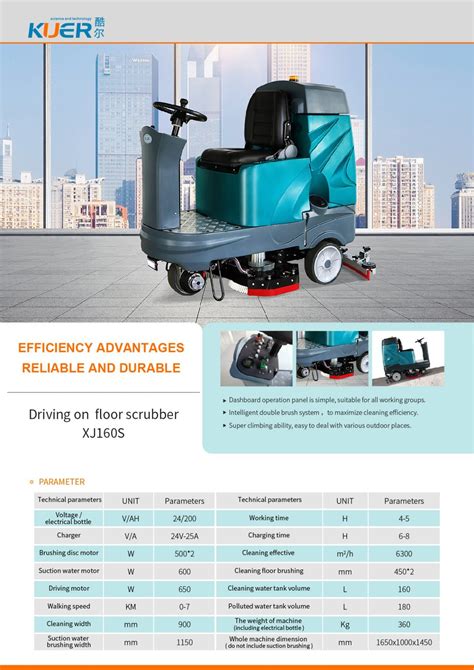 Concrete Floor Cleaning Machine Floor Scrubber - China Industrial Floor ...