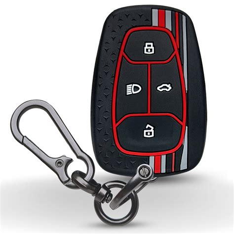 Car Key Cover for Tata 4 Button Smart Key for Nexon | Harrier | Safari ...