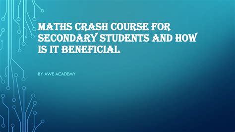 Crash Course Mathematics 的图像结果