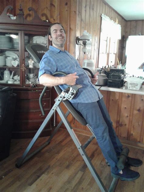 Image result for Man On Inversion Table
