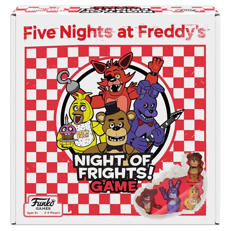 Funko Five Nights at Freddy's Night of Frights Game with 4 Animatronic ...