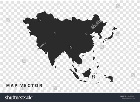 Asia Continent Map Vector 的图像结果