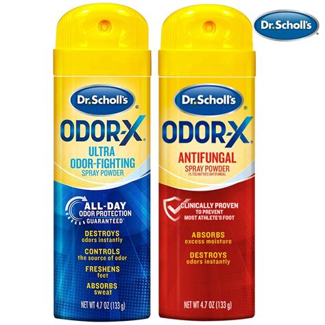 (Free Delivery) Dr. Scholl's Odor-X Ultra Odor-Fighting Foot Spray ...