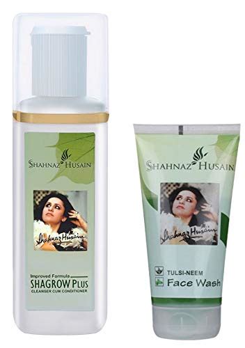 Buy Shahnaz Husain Shagrow Plus - Cleanser Cum Conditioner - 200ML ...