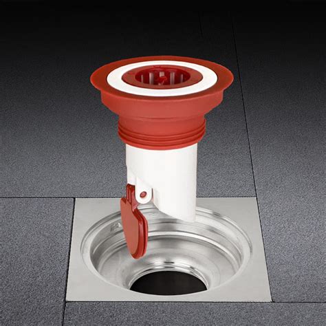 Inerposs Drains Backflow Preventer, One Way Drain Valve for Shower ...