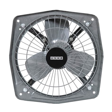 USHA 230mm Aeroclean 2500 RPM Pro High Speed Metal Exhaust Fan for ...
