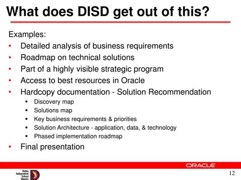 Image result for Oracle DISD