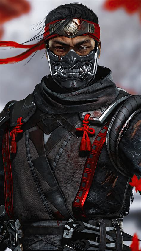 #1393568 Ghost of Tsushima, Video Game, Jin Sakai, Mask, Samurai, Full ...