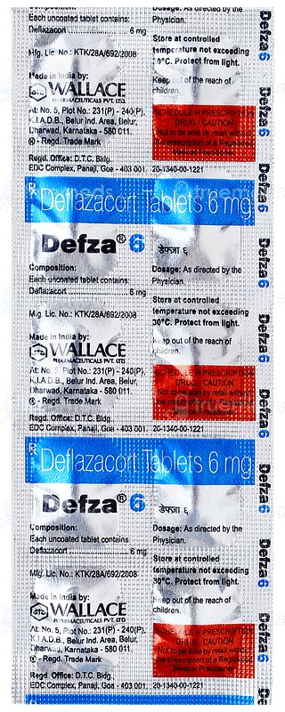 Defza 6 Tablet: Uses, Side Effects, Price & Substitutes